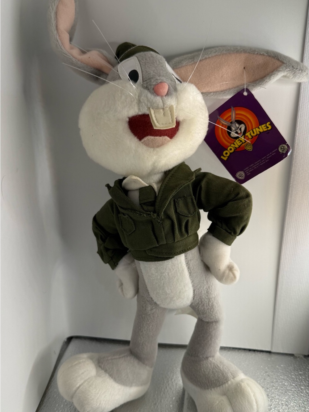 Vintage 2003 Looney Tunes Bugs Bunny plush